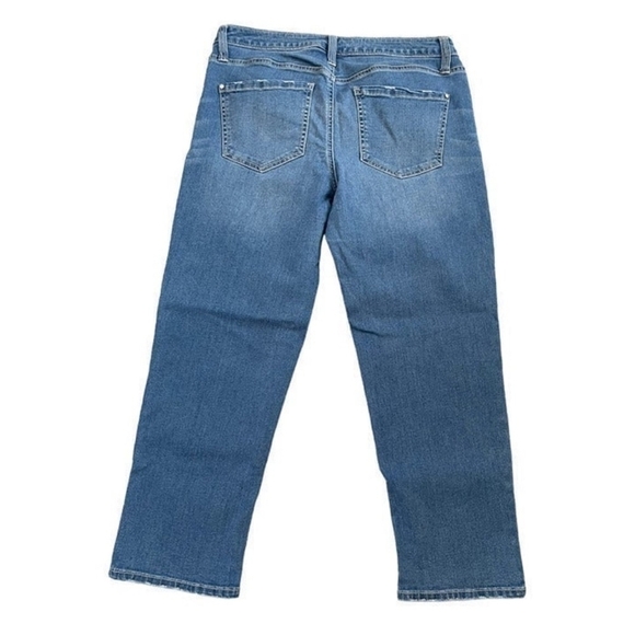 Women's Jeans Blue Medium Wash Apt. 9 Jeans Capri Jeans Size 8 - Picture 5 of 5